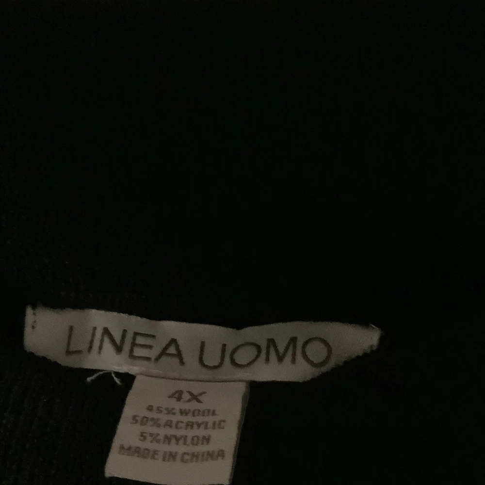 Classic Black mock Turtleneck Sweater for Men,‎ wool 46%